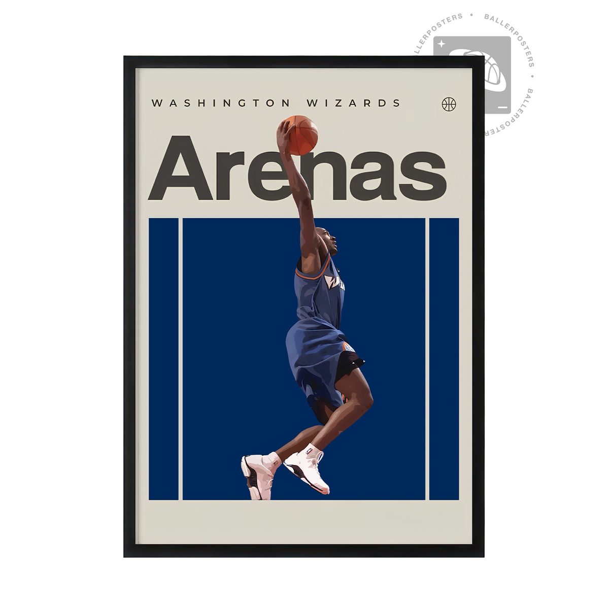 Gilbert Arenas, Washington Wizards Poster