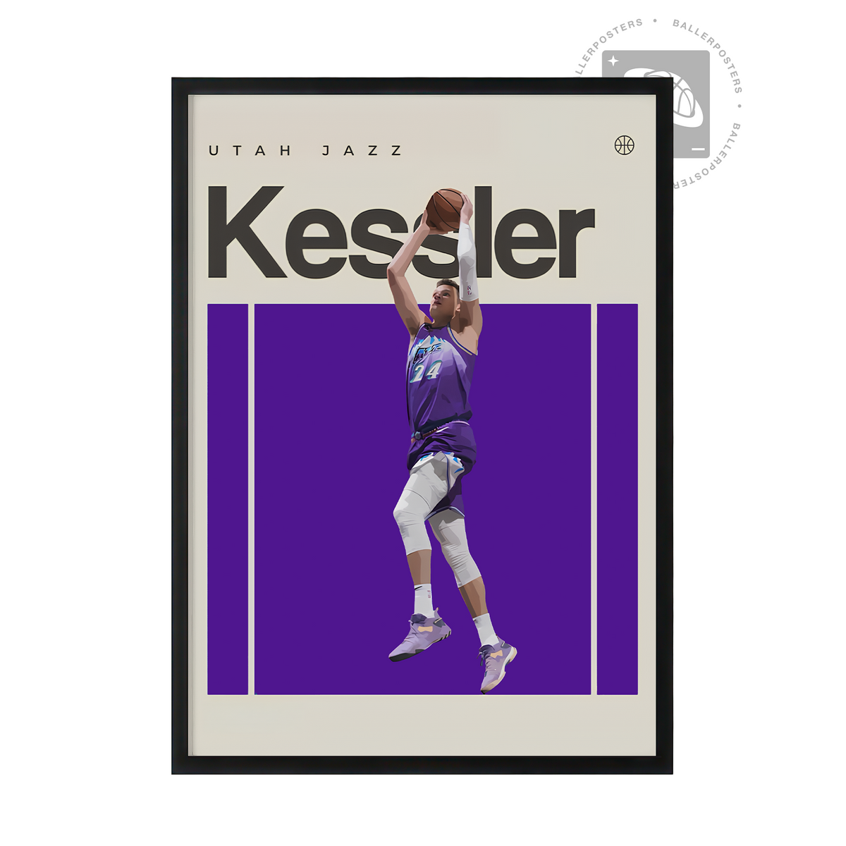 Walker Kessler, Utah Jazz Poster