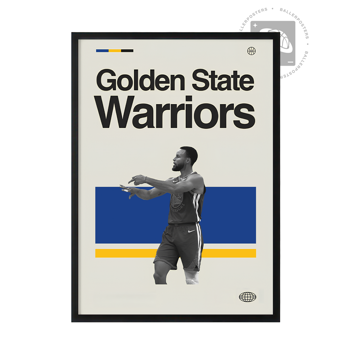 Golden State Warriors, Steph Curry Poster