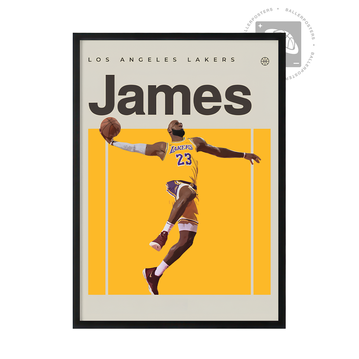 Lebron James, Los Angeles Lakers Poster