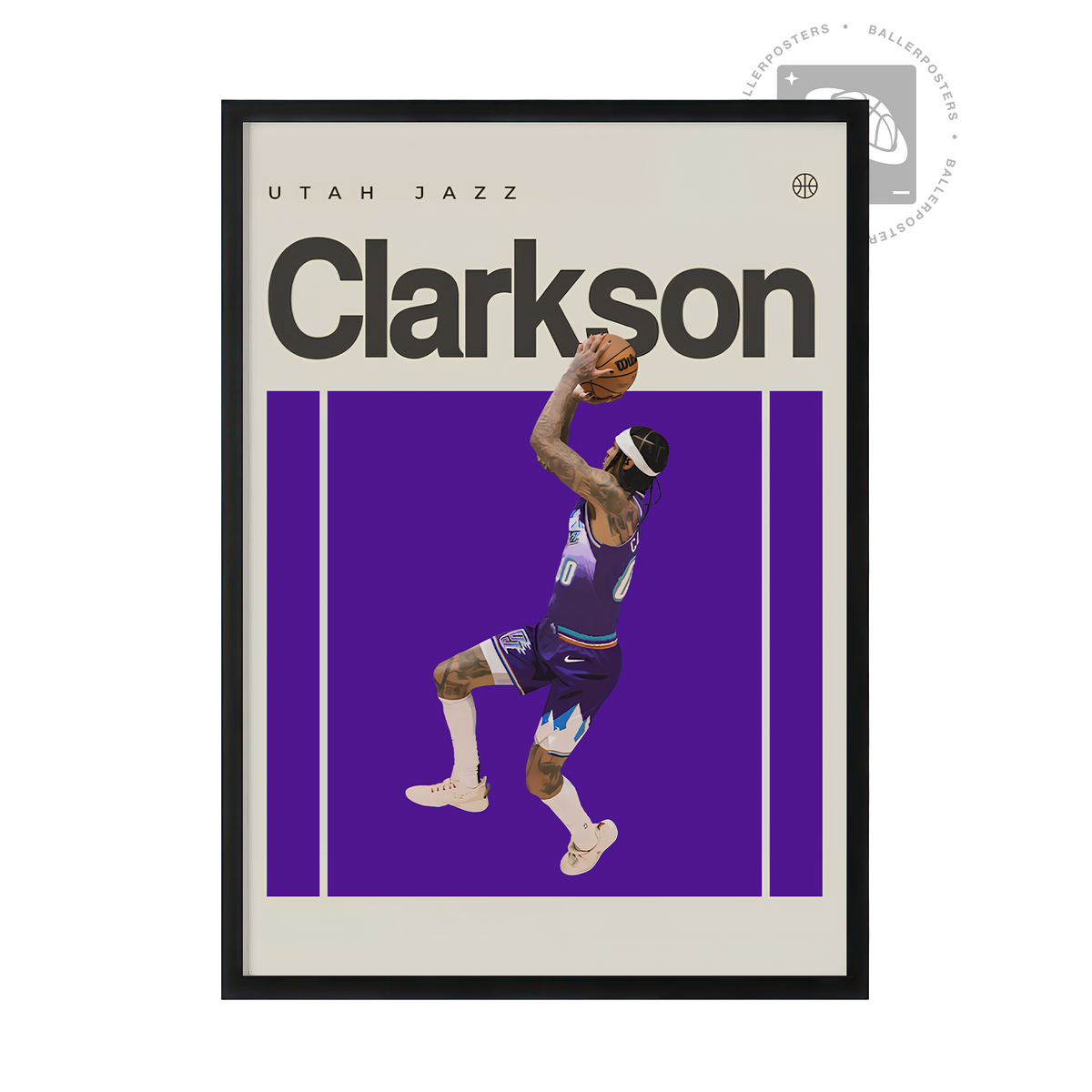 Jordan Clarkson, Utah Jazz Poster
