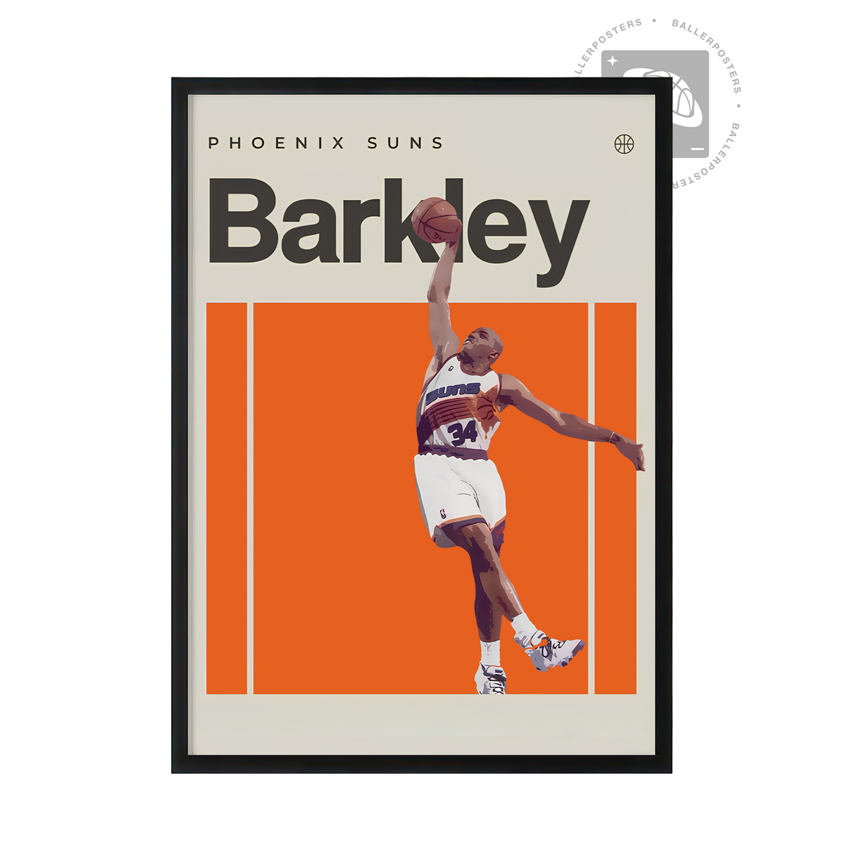 Charles Barkley, Phoenix Suns Poster