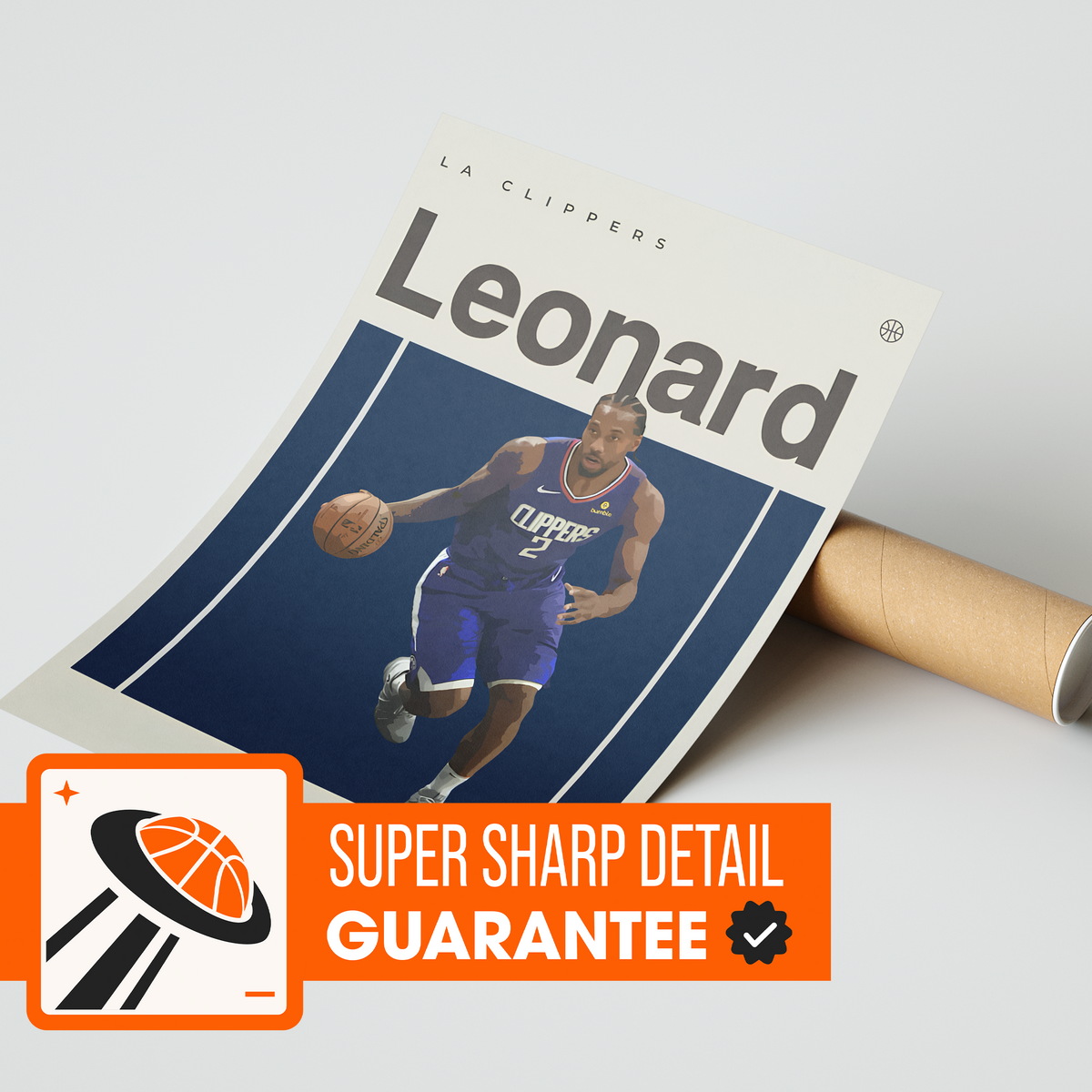 Kawhi Leonard, Los Angeles Clippers Poster
