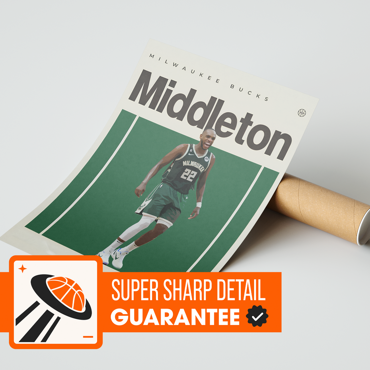 Khris Middleton, Milwaukee Bucks Poster