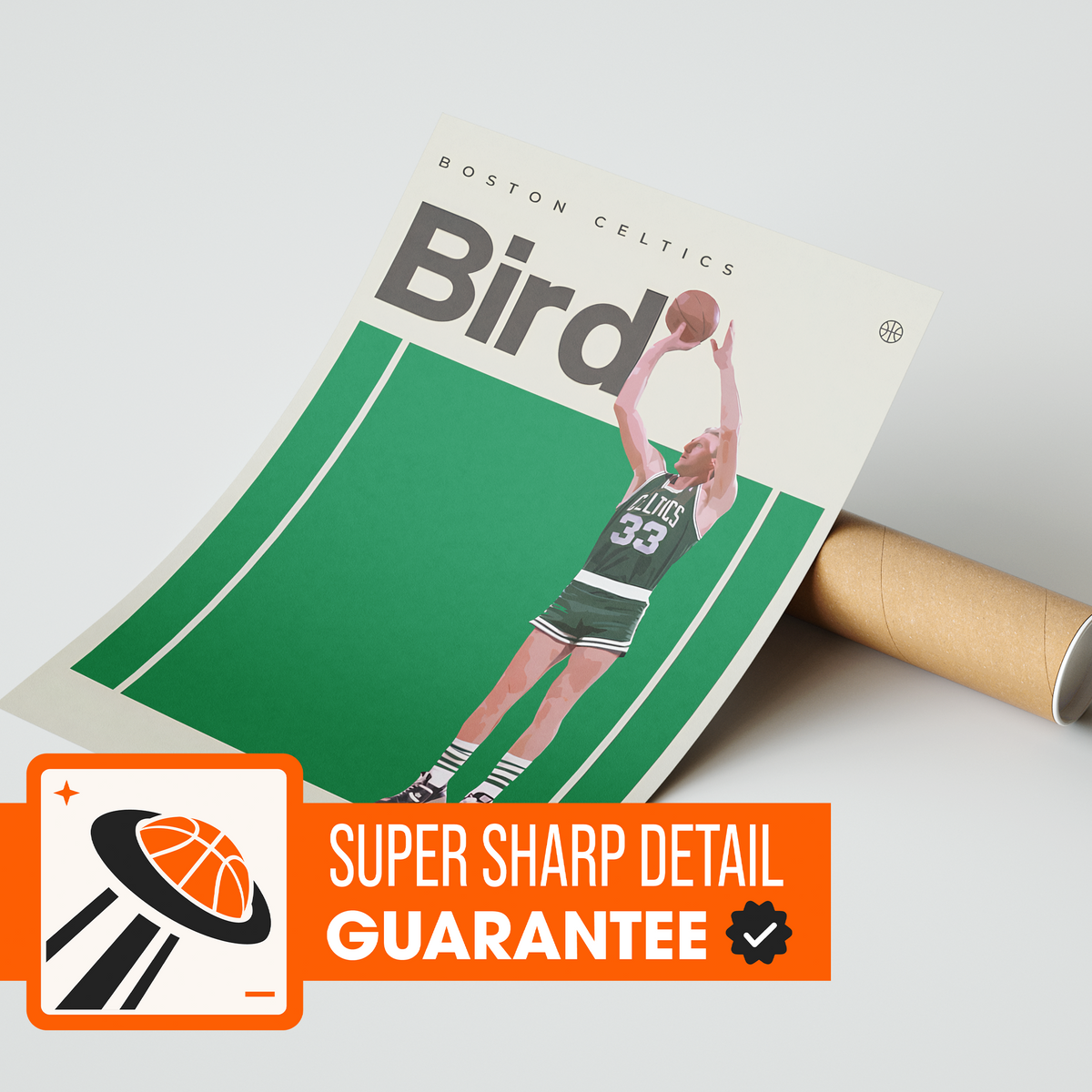 Larry Bird, Boston Celtics Poster