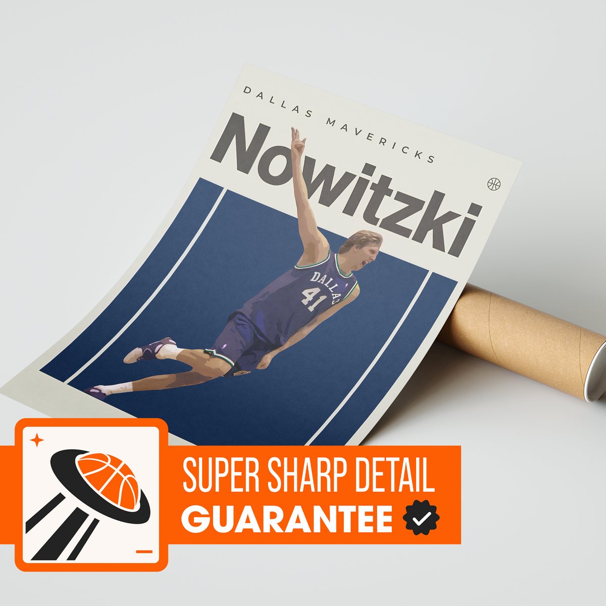Dirk Nowitzki, Dallas Mavericks Poster