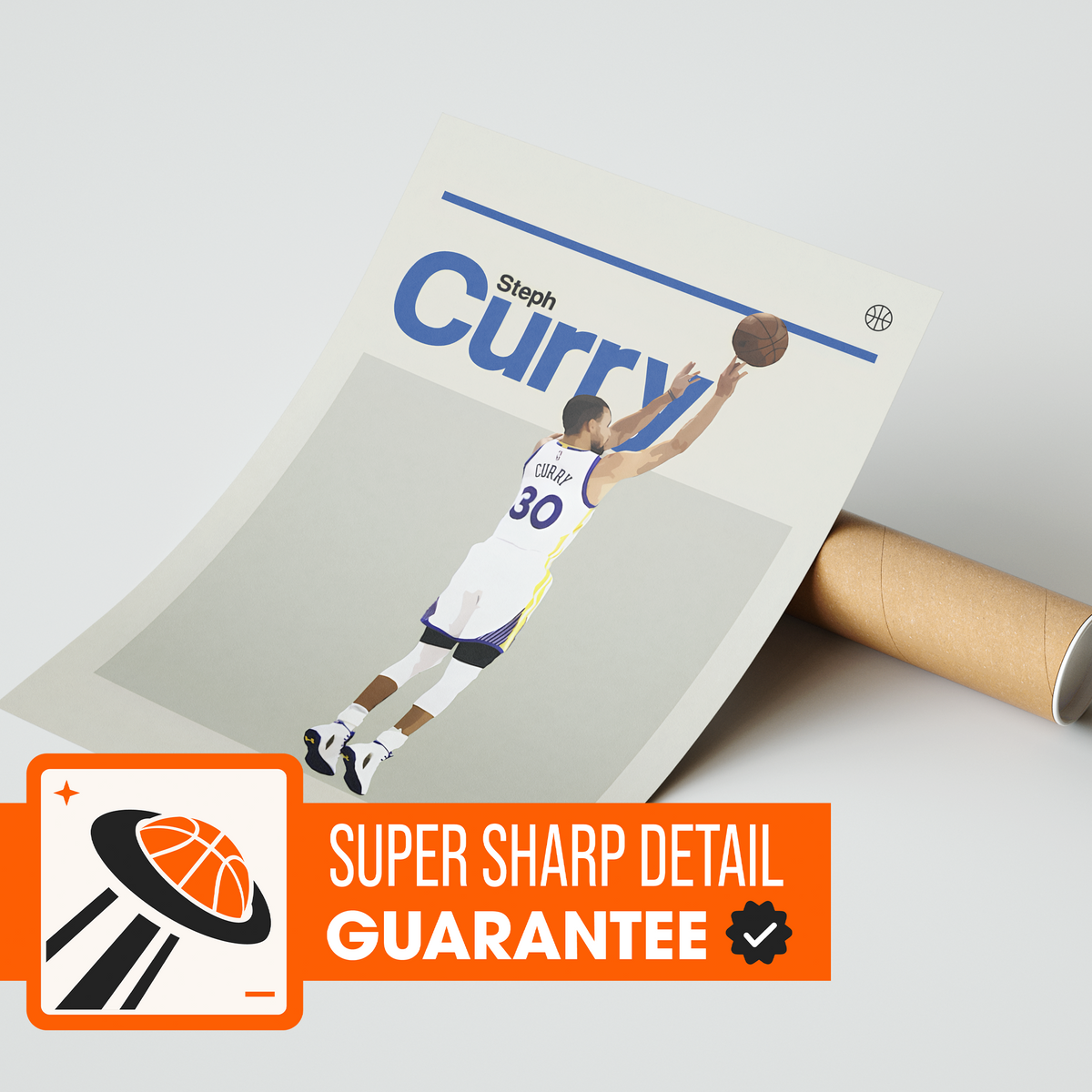 Steph Curry, Golden State Warriors Poster