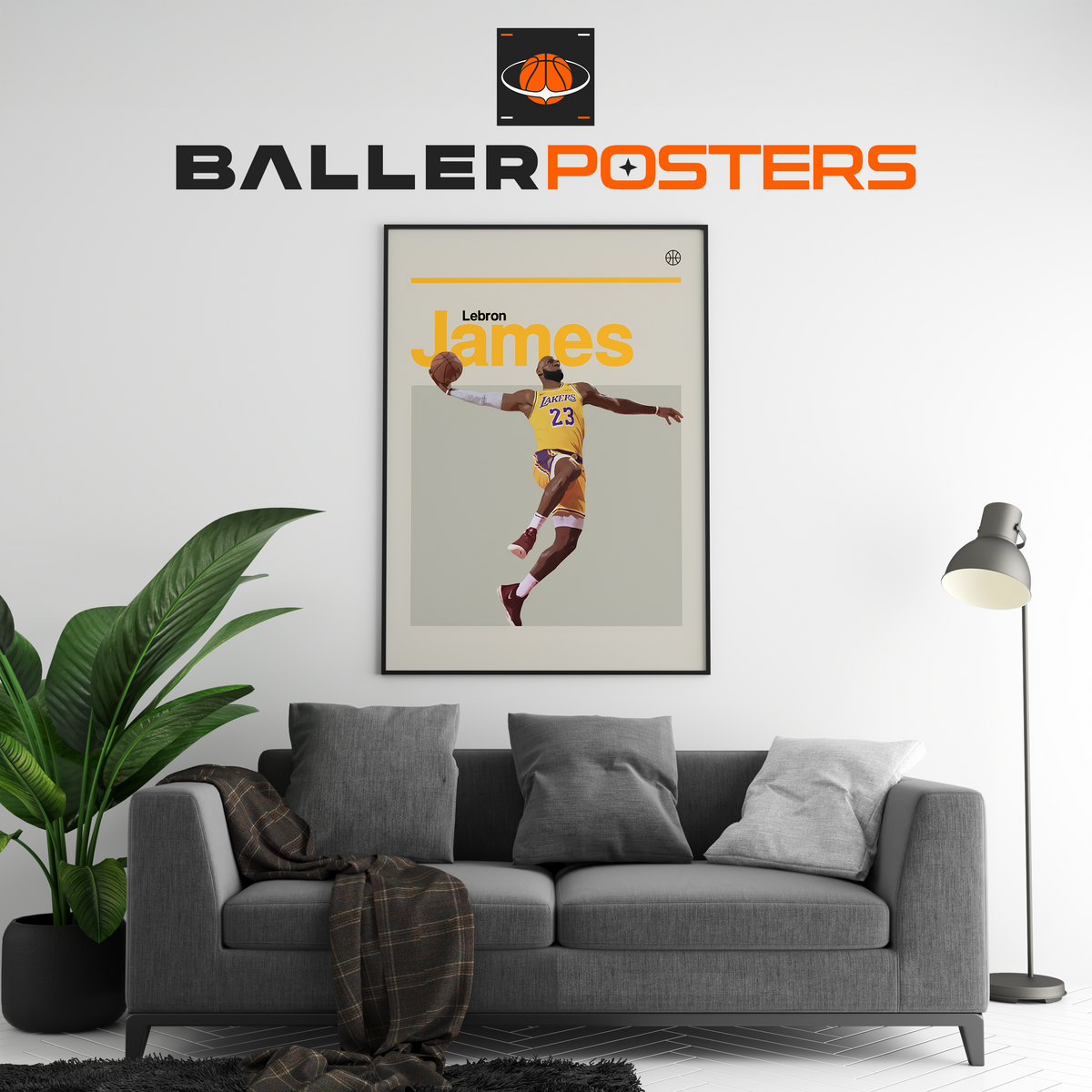 Lebron James, Los Angeles Lakers Poster