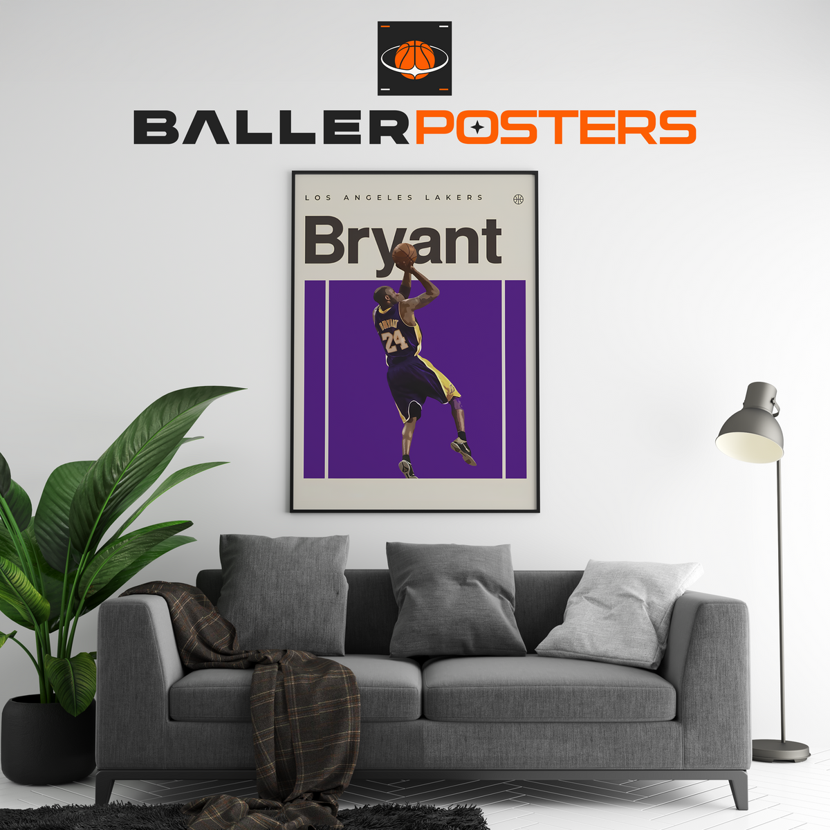Kobe Bryant, Los Angeles Lakers Poster