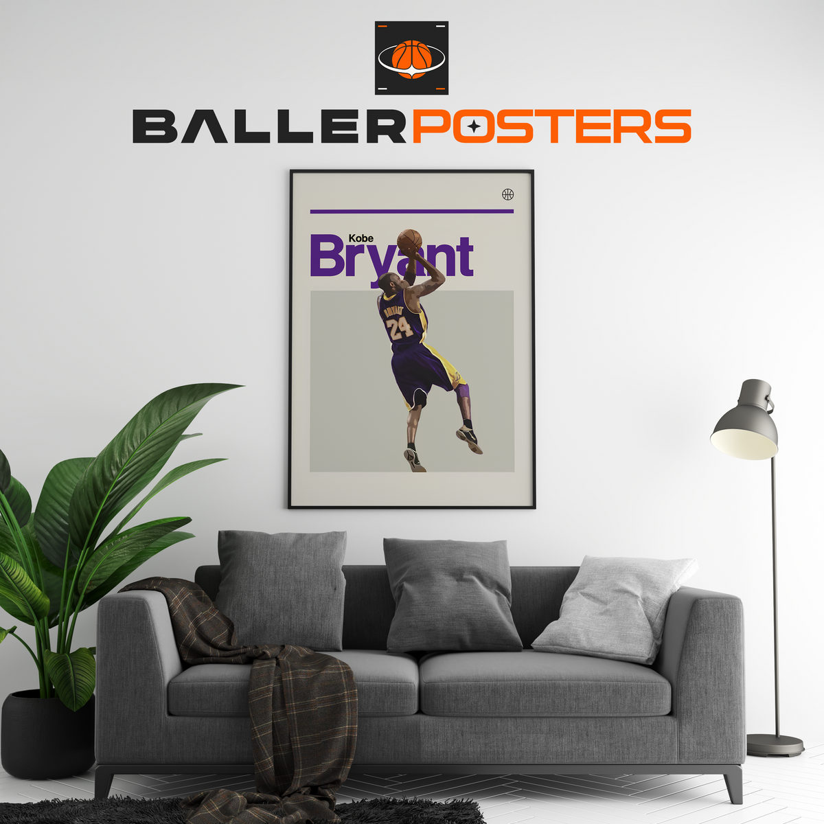 Kobe Bryant, Los Angeles Lakers Poster