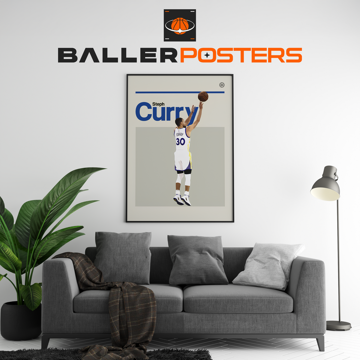Steph Curry, Golden State Warriors Poster