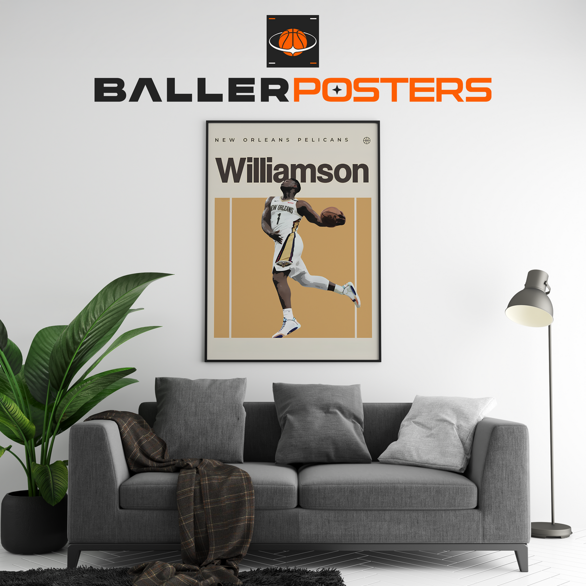 Zion Williamson, New Orleans Pelicans Poster