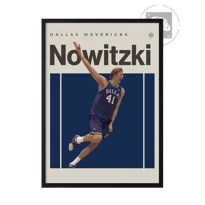 Dirk Nowitzki, Dallas Mavericks Poster