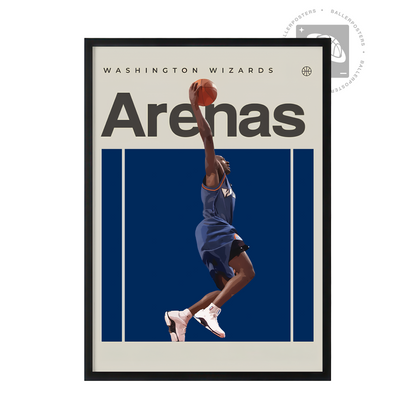 Gilbert Arenas, Washington Wizards Poster