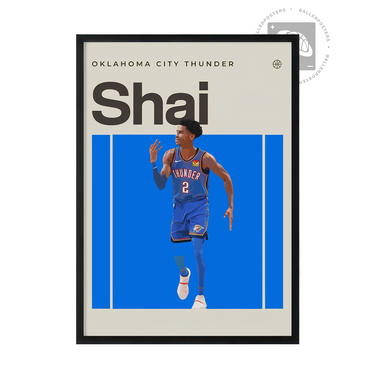 Shai Gilgeous-Alexander, Oklahoma City Thunder Poster