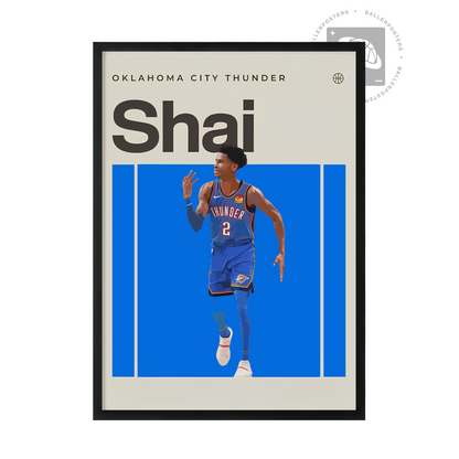 Shai Gilgeous-Alexander, Oklahoma City Thunder Poster