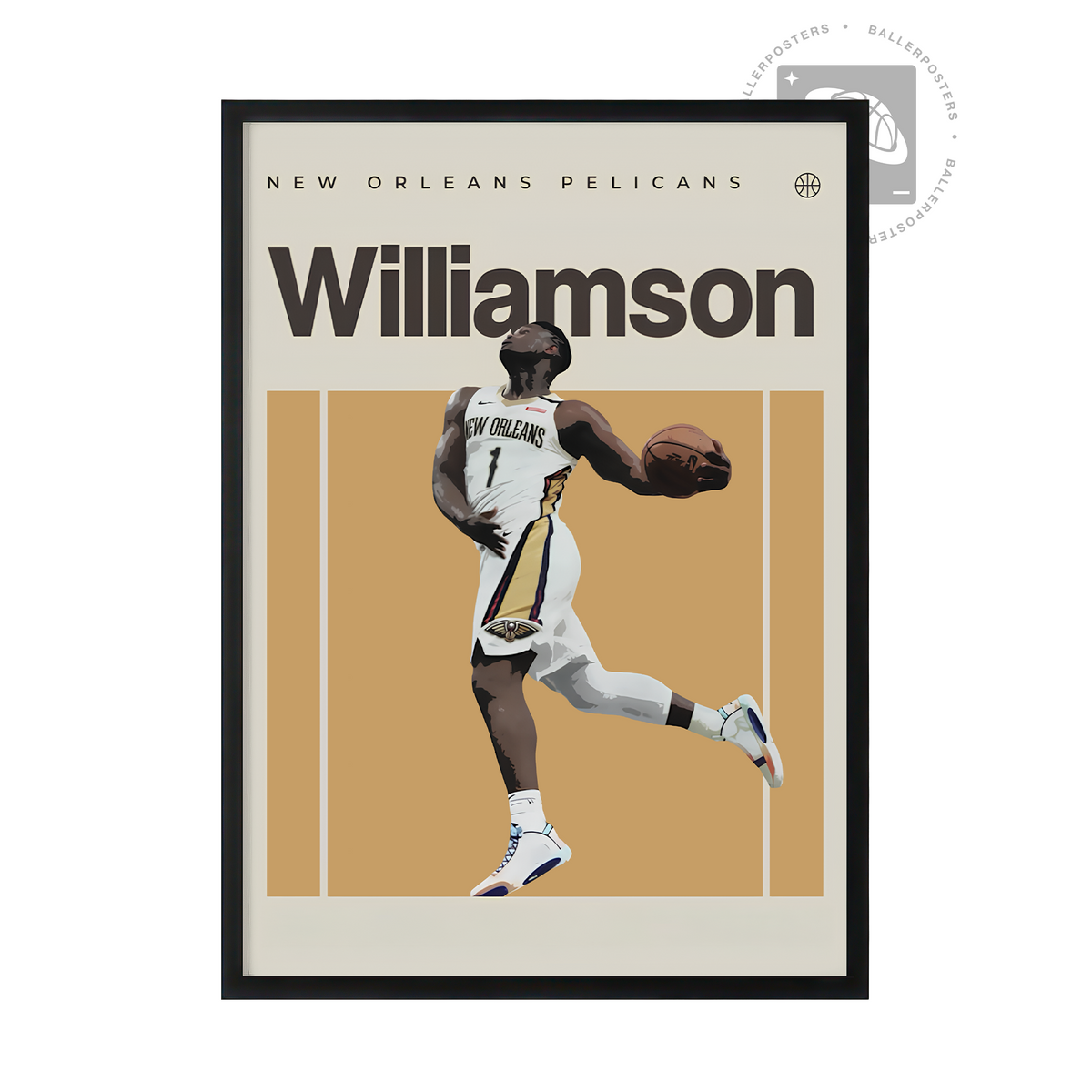 Zion Williamson, New Orleans Pelicans Poster