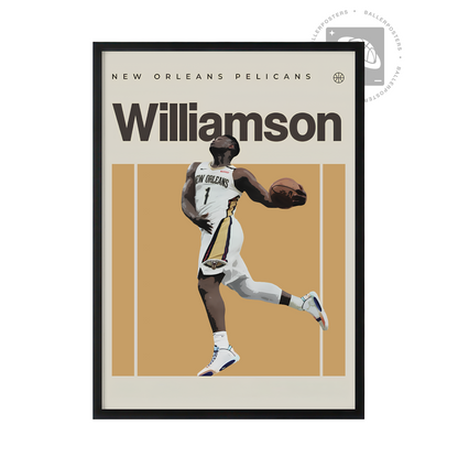 Zion Williamson, New Orleans Pelicans Poster