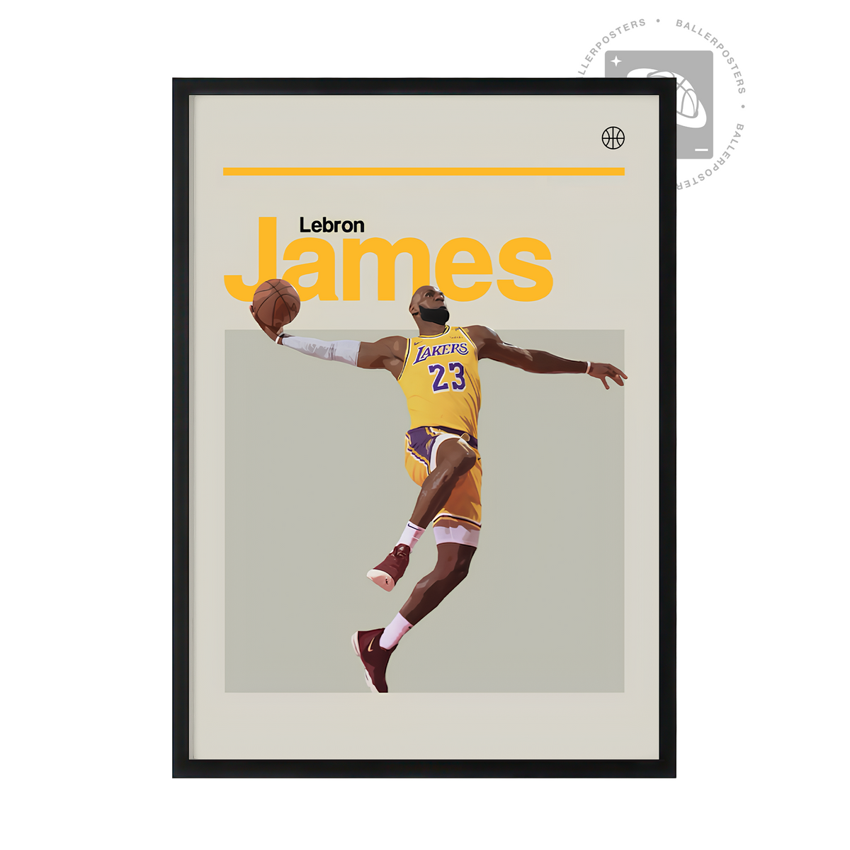 Lebron James, Los Angeles Lakers Poster