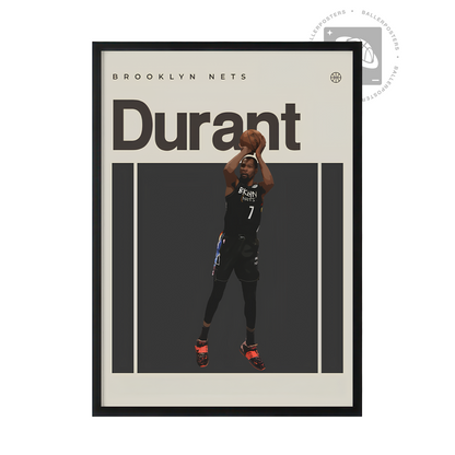 Kevin Durant, Brooklyn Nets Poster