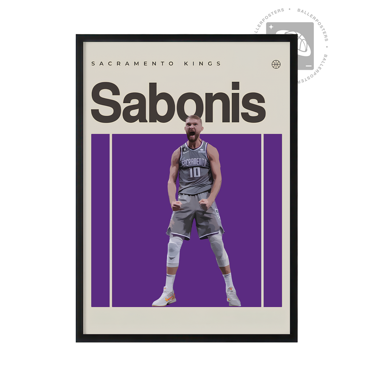Domantas Sabonis, Sacramento Kings Poster