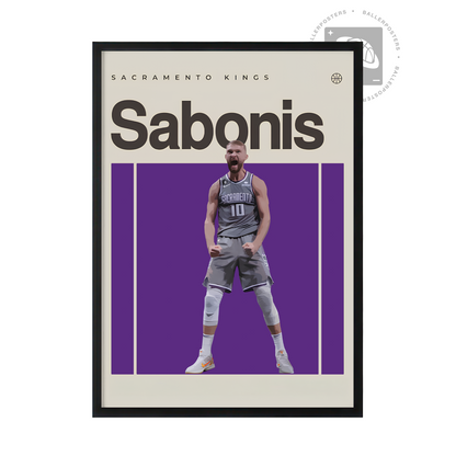 Domantas Sabonis, Sacramento Kings Poster