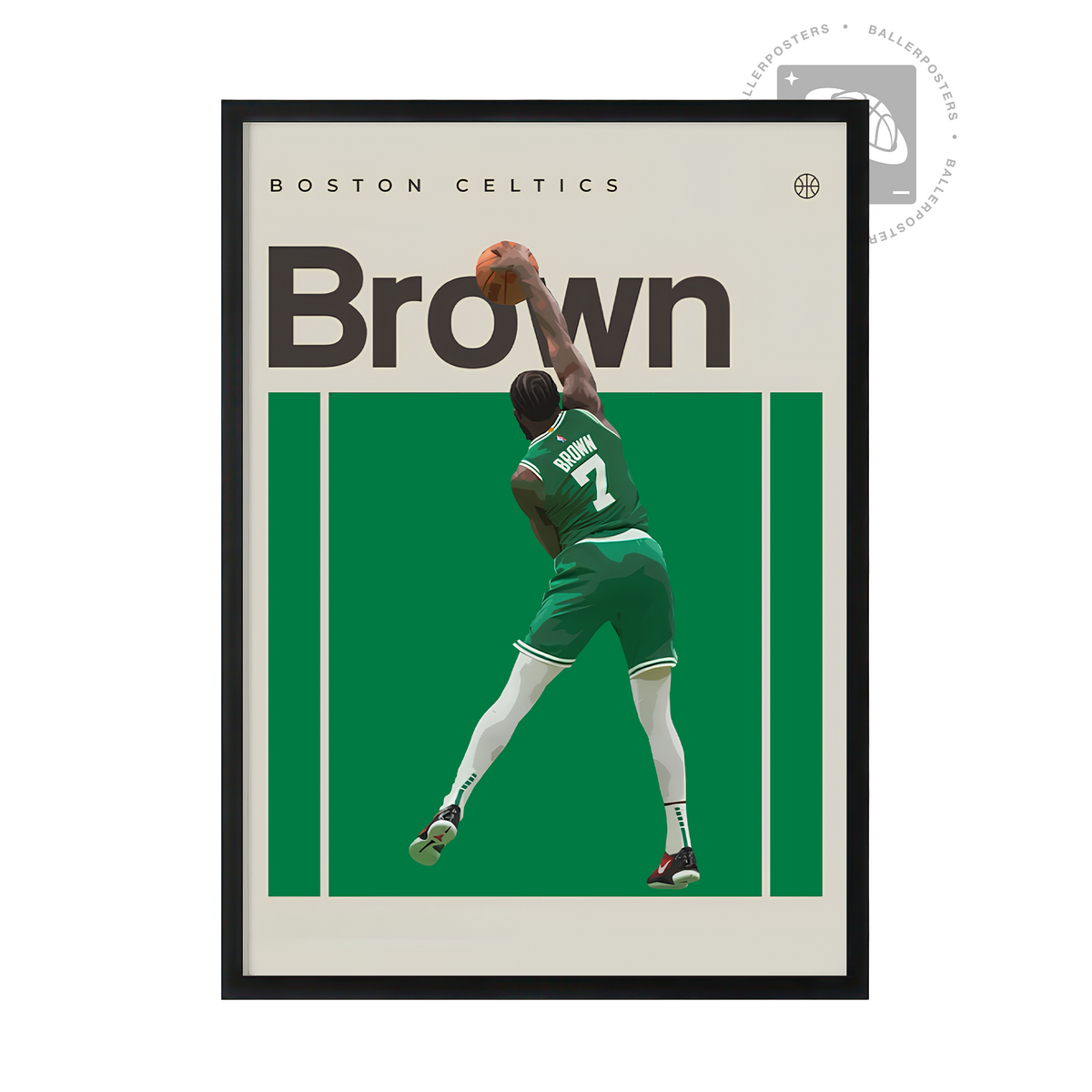 Jaylen Brown, Boston Celtics Poster