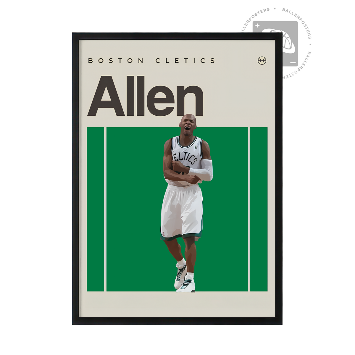 Ray Allen, Boston Celtics Poster