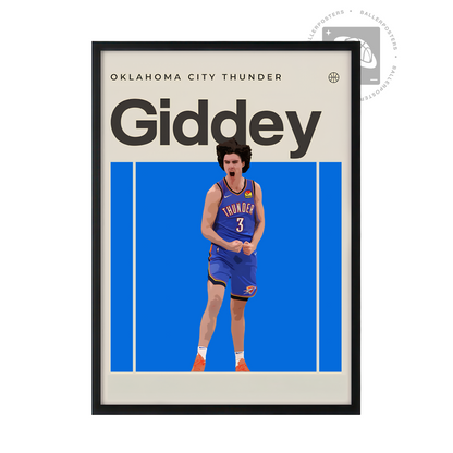 Josh Giddey, Oklahoma City Thunder Poster