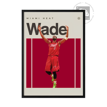 Dwayne Wade, Miami Heat Poster