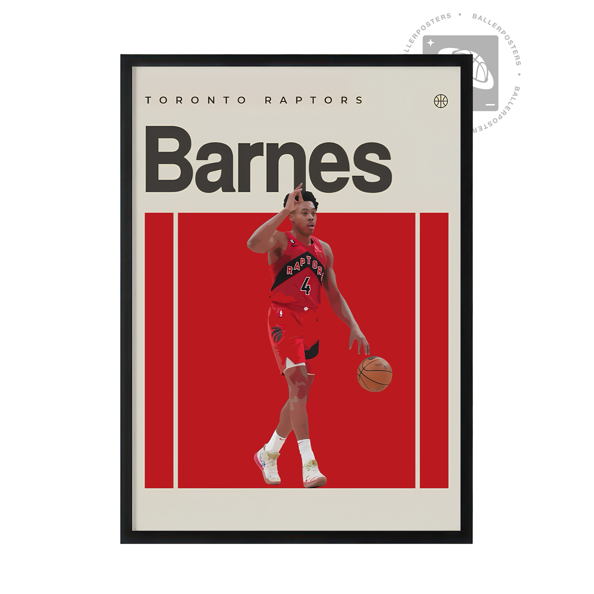 Scottie Barnes, Toronto Raptors Poster