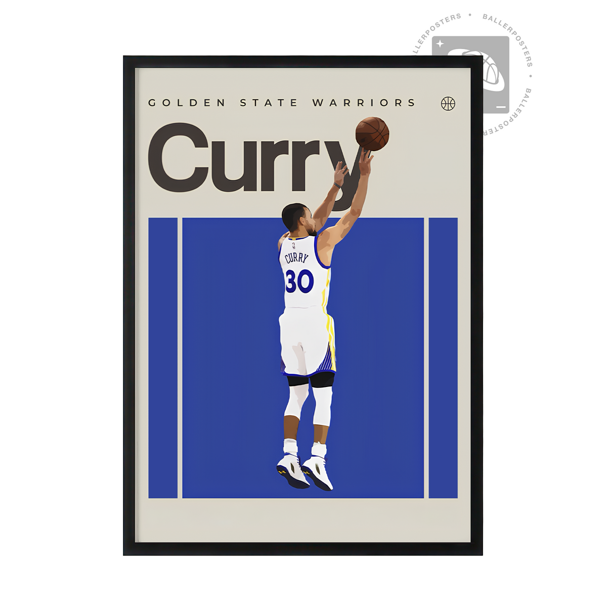 Steph Curry, Golden State Warriors Poster
