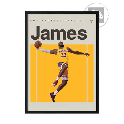 Lebron James, Los Angeles Lakers Poster