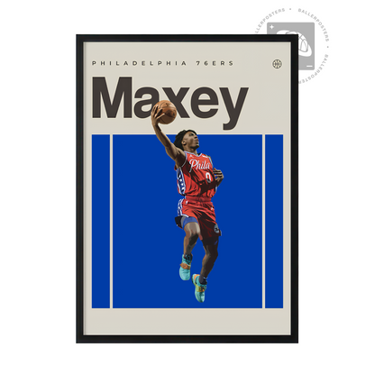Tyrese Maxey, Philadelphia 76ers Poster