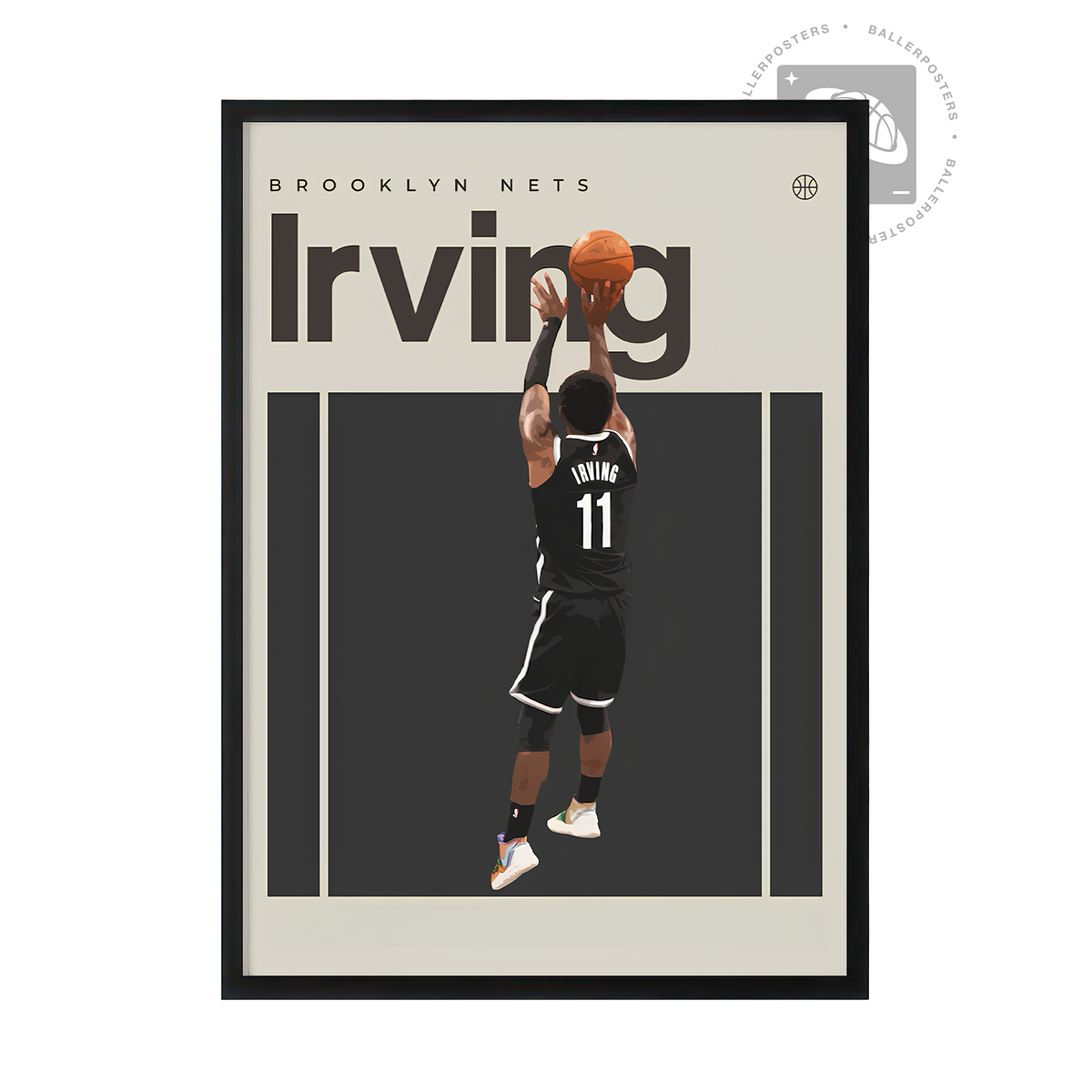 Kyrie Irving, Brooklyn Nets Poster