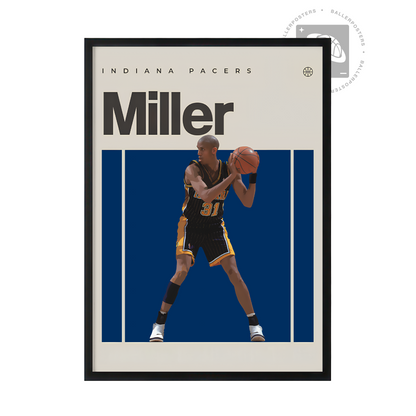 Reggie Miller, Indiana Pacers Poster