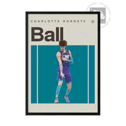 Lamelo Ball, Charlotte Hornets Poster