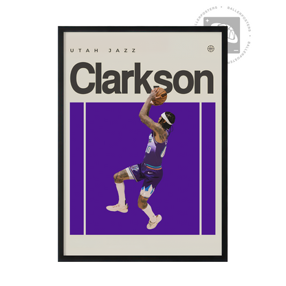 Jordan Clarkson, Utah Jazz Poster