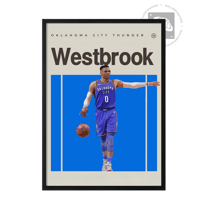 Russell Westbrook, Oklahoma City Thunder Poster