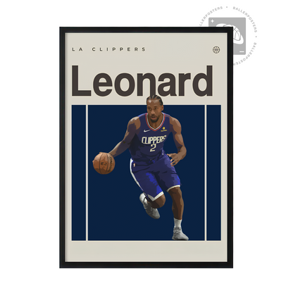 Kawhi Leonard, Los Angeles Clippers Poster