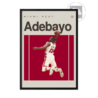 Bam Adebayo, Miami Heat Poster
