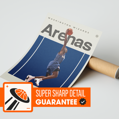 Gilbert Arenas, Washington Wizards Poster