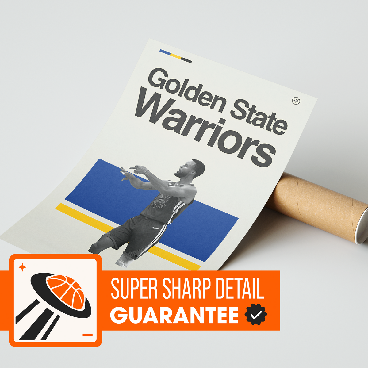 Golden State Warriors, Steph Curry Poster