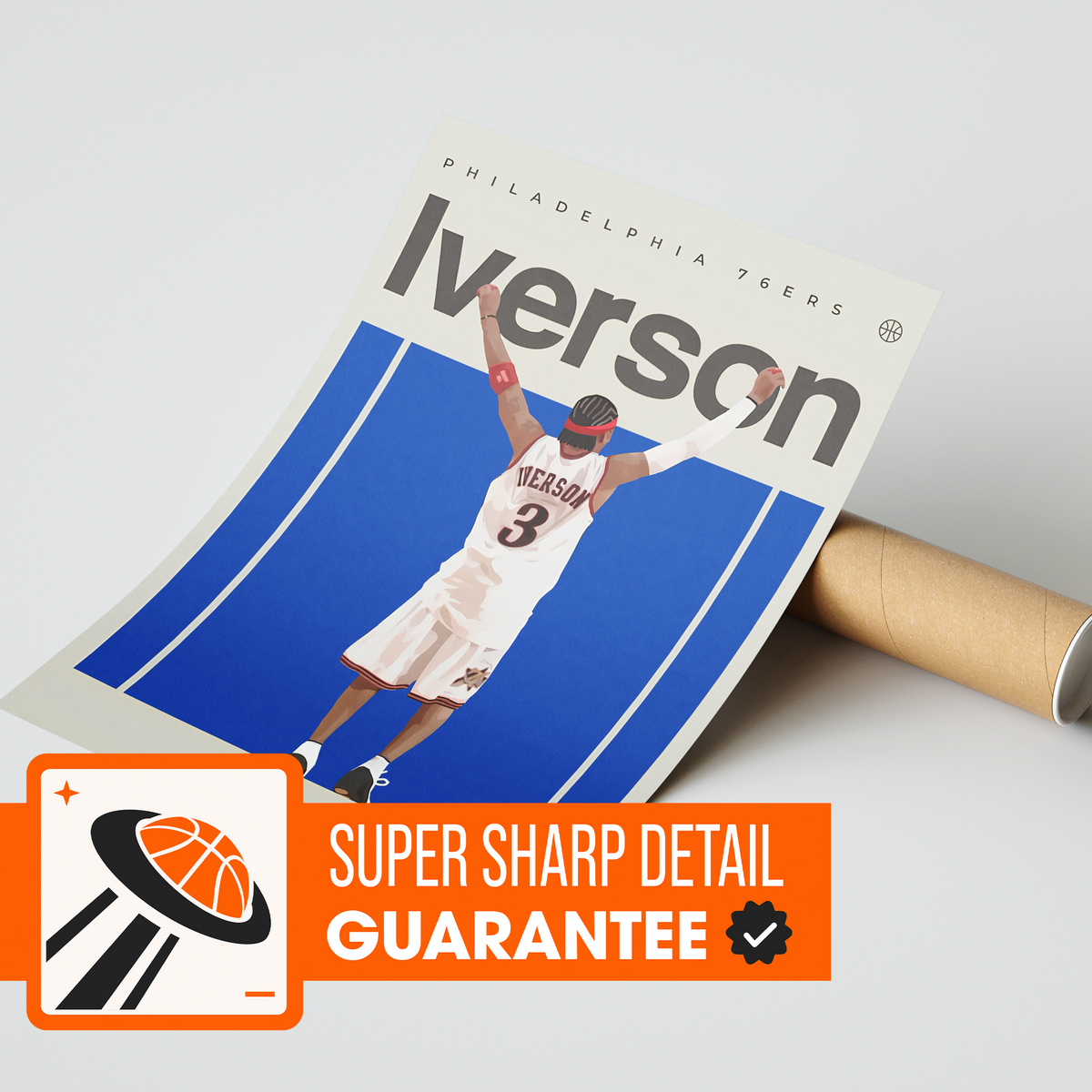 Allen Iverson, Philadelphia 76ers Poster