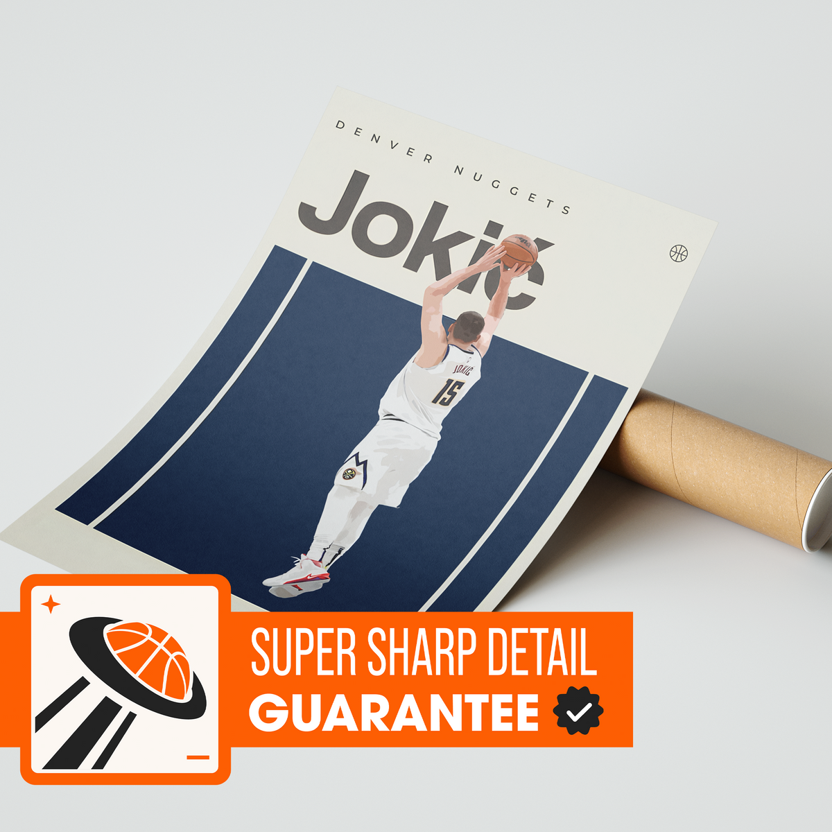 Nikola Jokic, Denver Nuggets Poster