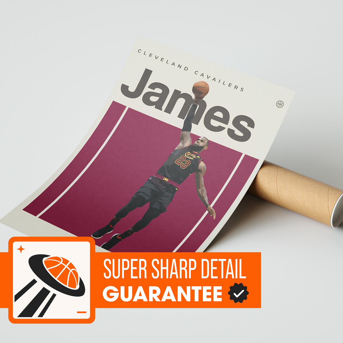 Lebron James, Cleveland Cavaliers Poster