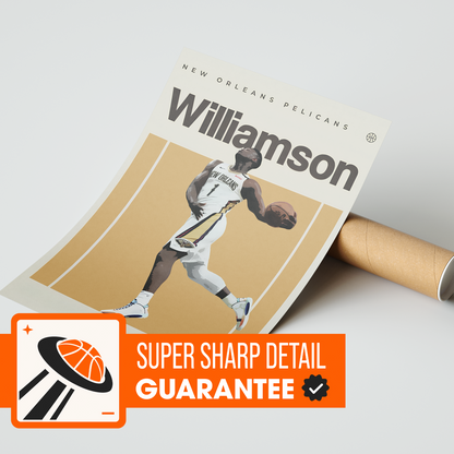 Zion Williamson, New Orleans Pelicans Poster