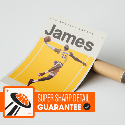 Lebron James, Los Angeles Lakers Poster