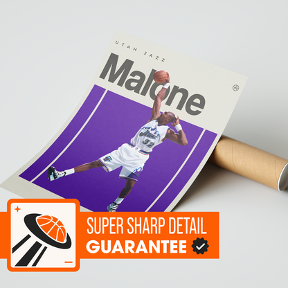 Karl Malone, Utah Jazz Poster