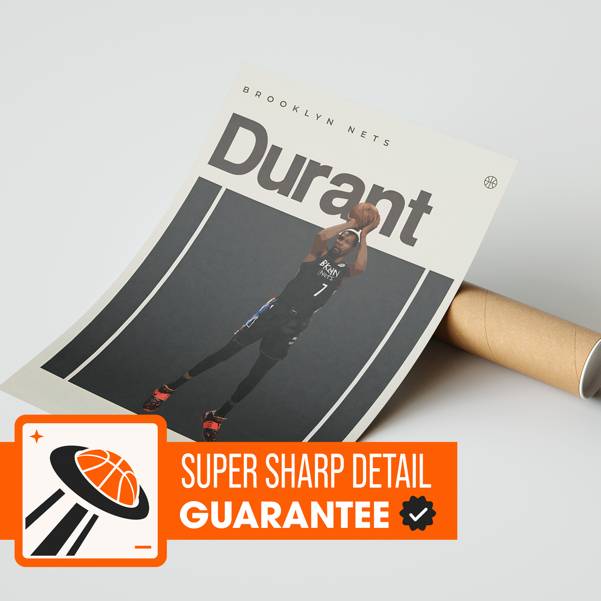 Kevin Durant, Brooklyn Nets Poster